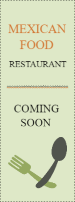 Custom Outdoor Yard Signs Multiple Sizes Mexican Food Restaurant