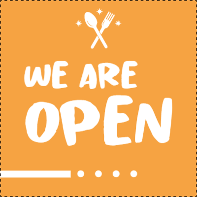 Custom Outdoor Yard Signs Multiple Sizes We Are Open