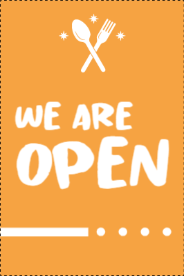 Custom Outdoor Yard Signs Multiple Sizes We Are Open