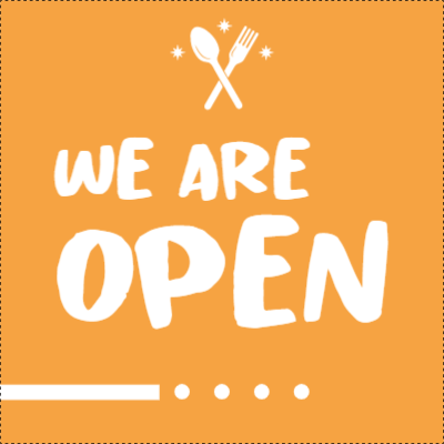 Custom Outdoor Yard Signs Multiple Sizes We Are Open