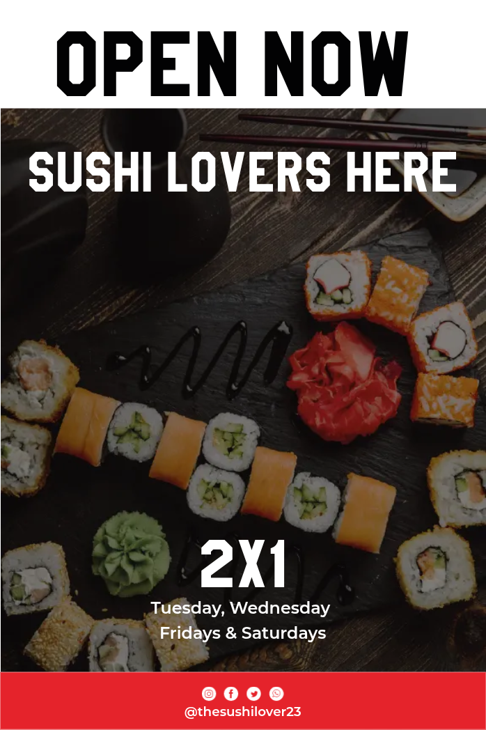 Custom Outdoor Yard Signs Multiple Sizes Best Sushi Lovers