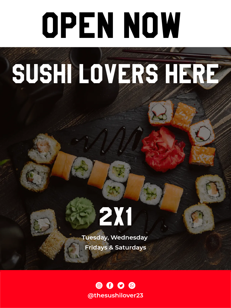Custom Outdoor Yard Signs Multiple Sizes Best Sushi Lovers