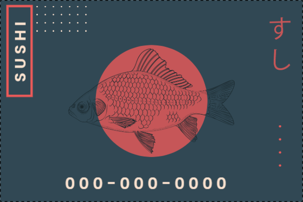 Custom Outdoor Yard Signs Multiple Sizes Sushi