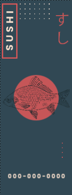 Custom Outdoor Yard Signs Multiple Sizes Sushi