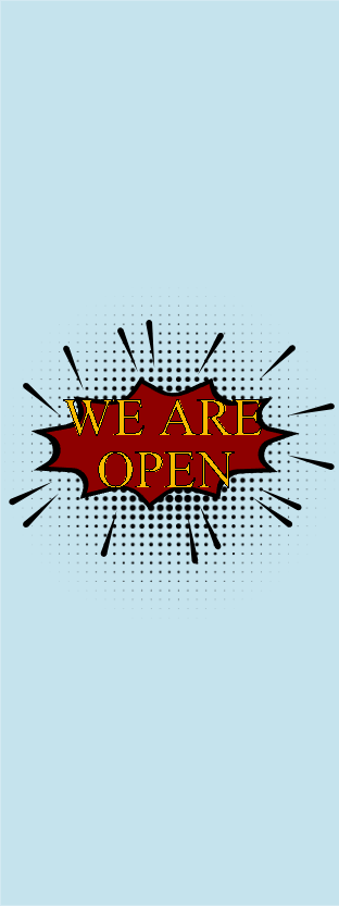 Custom Outdoor Yard Signs Multiple Sizes We Are Open