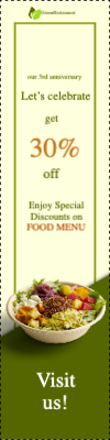 Custom Outdoor Yard Signs Multiple Sizes Food Menu