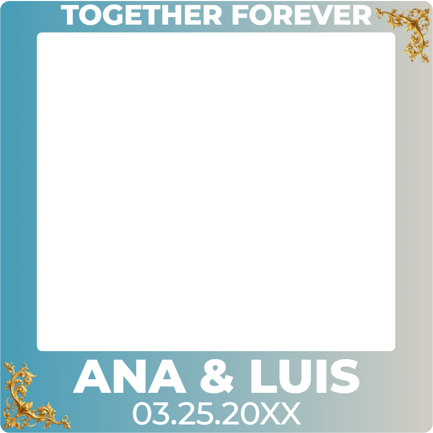 Custom Selfie Frame Together Forever