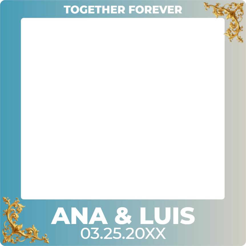 Custom Selfie Frame Together Forever