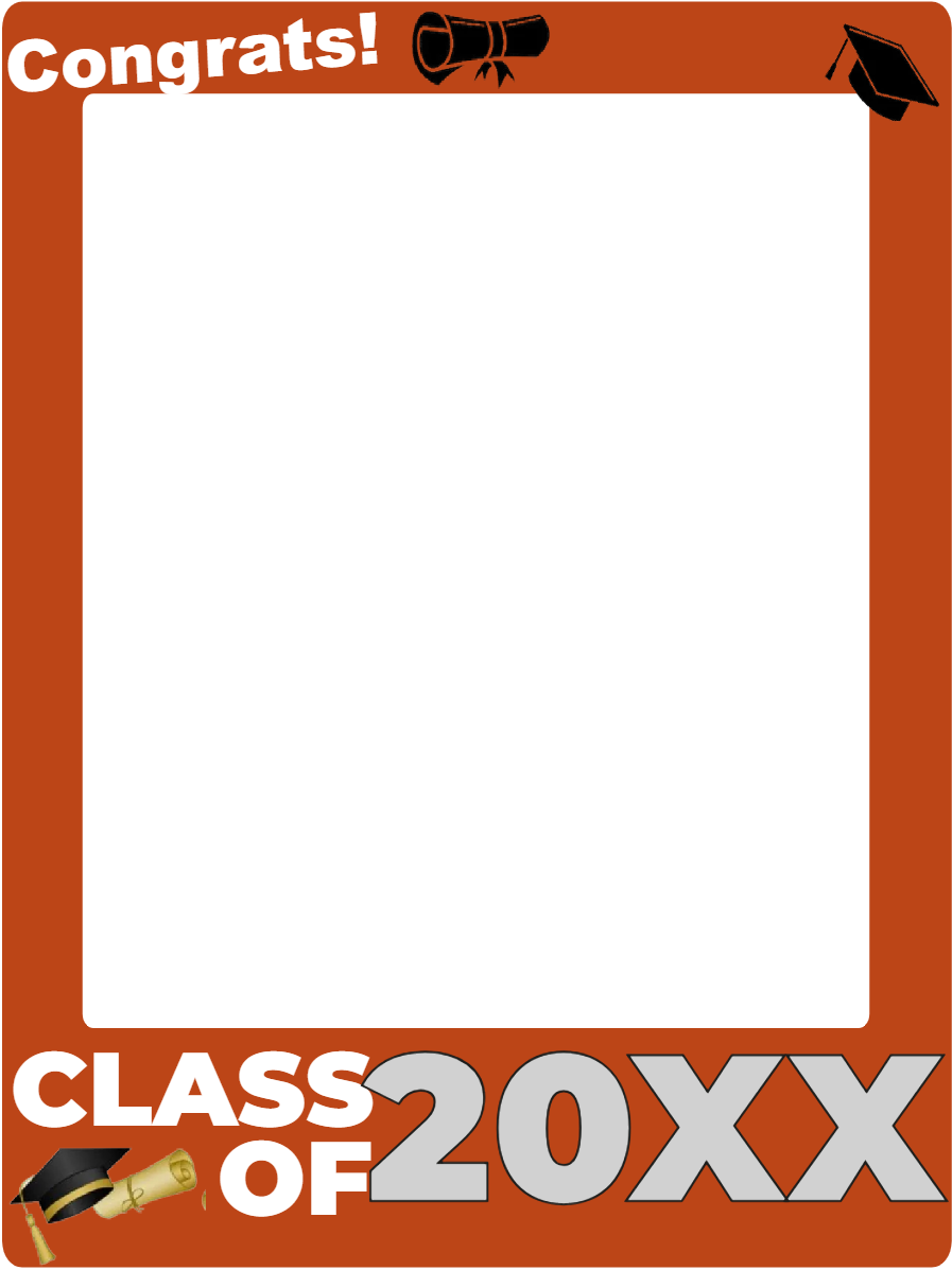 Custom Selfie Frame Class of 20XX