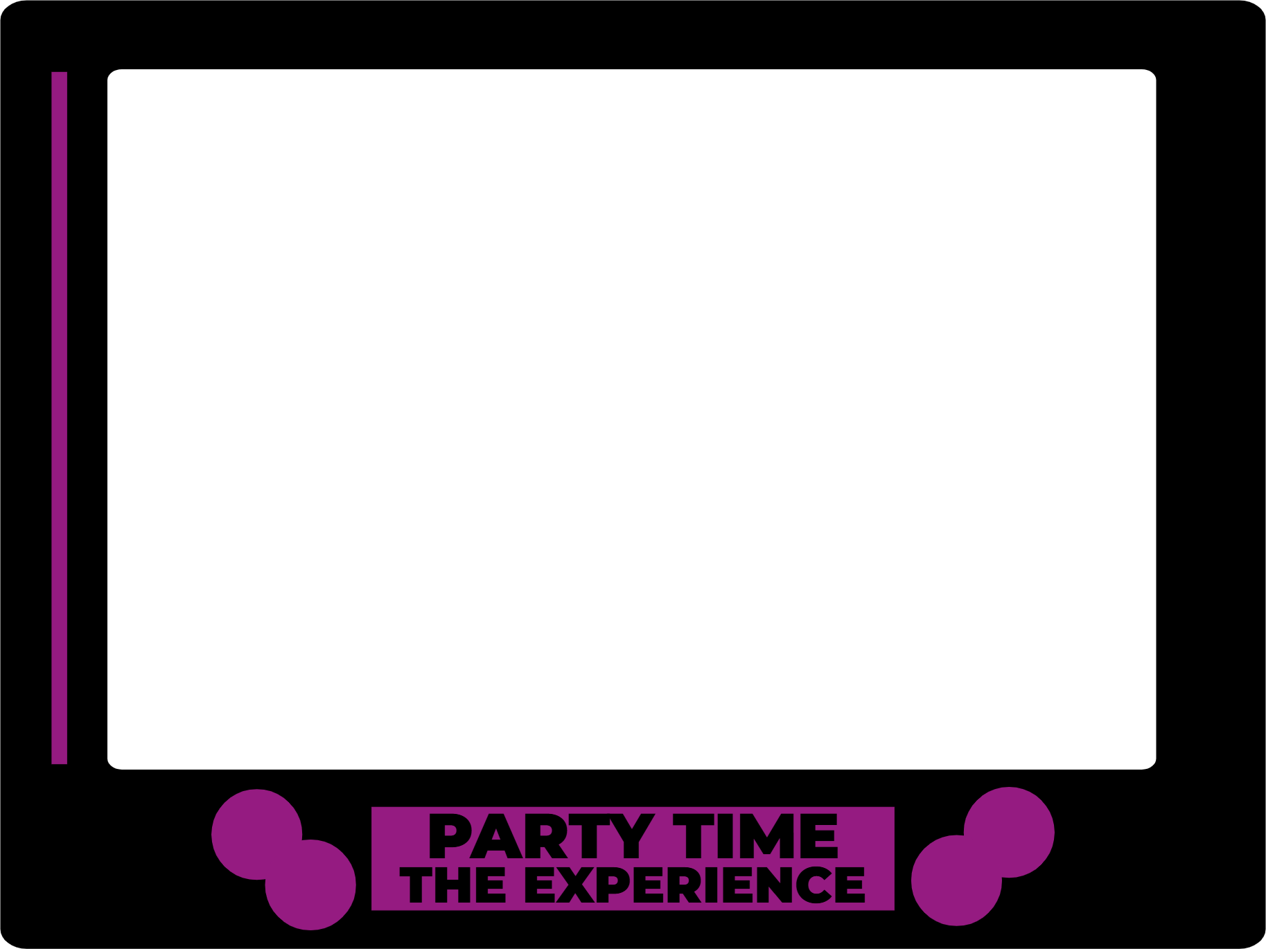 Custom Selfie Frame Lets Party