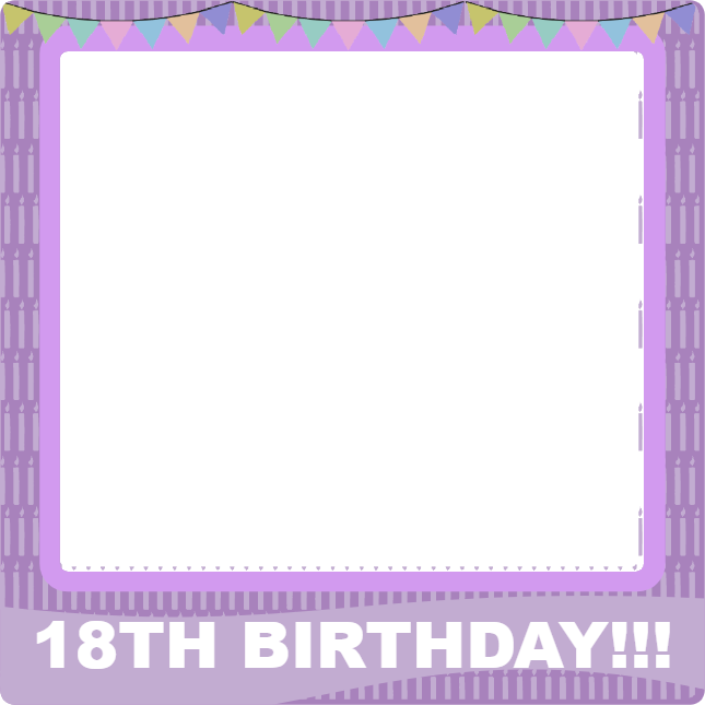 Custom Selfie Frame 18Th Birthday