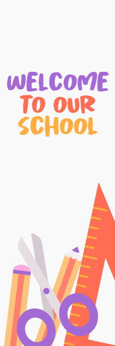 Custom Outdoor Yard Signs Multiple Sizes Welcome To Our School