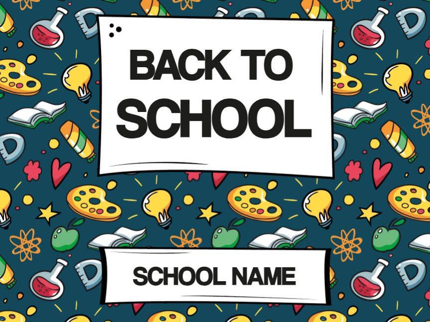 Custom Outdoor Yard Signs Multiple Sizes Back To School Now