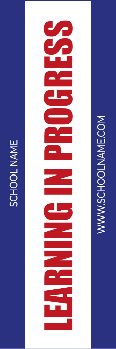 Custom Outdoor Yard Signs Multiple Sizes Learning In Progress Sign