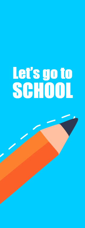 Custom Outdoor Yard Signs Multiple Sizes Go To School