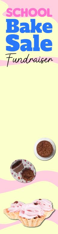 Custom Outdoor Yard Signs Multiple Sizes School Bake Sale