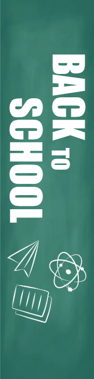 Custom Outdoor Yard Signs Multiple Sizes Return to School