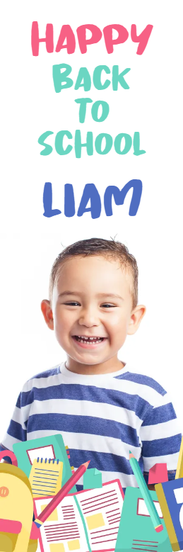 Custom Outdoor Yard Signs Multiple Sizes Happy Back School