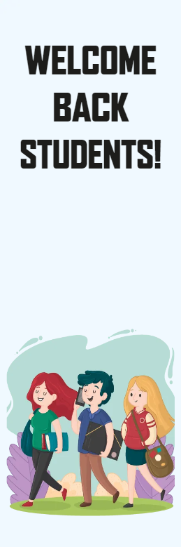 Custom Outdoor Yard Signs Multiple Sizes Welcome Back Students