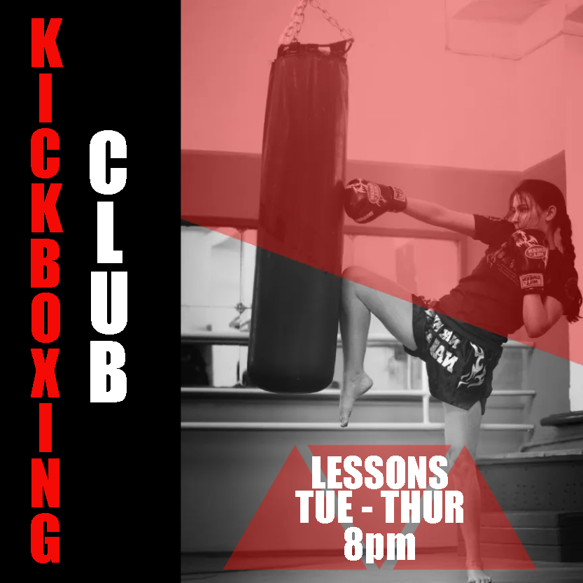 Custom Outdoor Yard Signs Multiple Sizes Kickboxing Club
