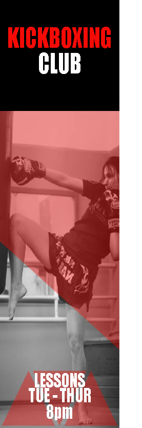 Custom Outdoor Yard Signs Multiple Sizes Kickboxing Club