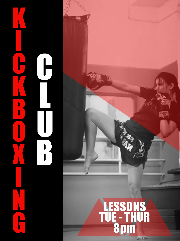Custom Outdoor Yard Signs Multiple Sizes Kickboxing Club