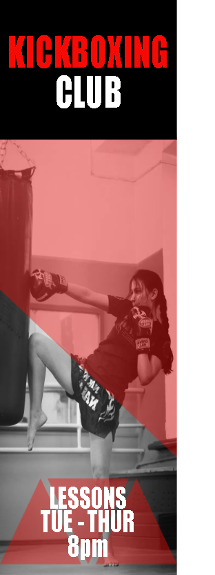 Custom Outdoor Yard Signs Multiple Sizes Kickboxing Club