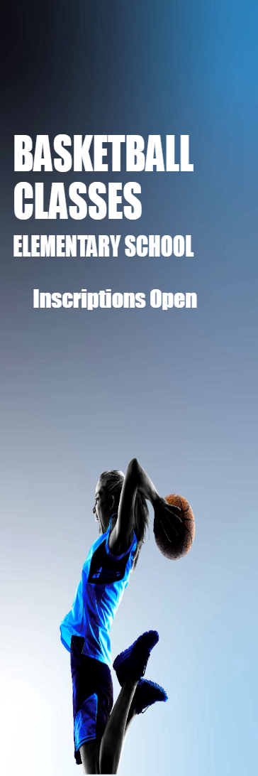 Custom Outdoor Yard Signs Multiple Sizes Basketball Classes