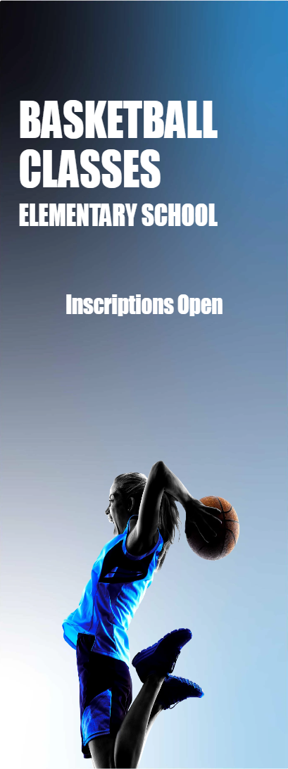 Custom Outdoor Yard Signs Multiple Sizes Basketball Classes