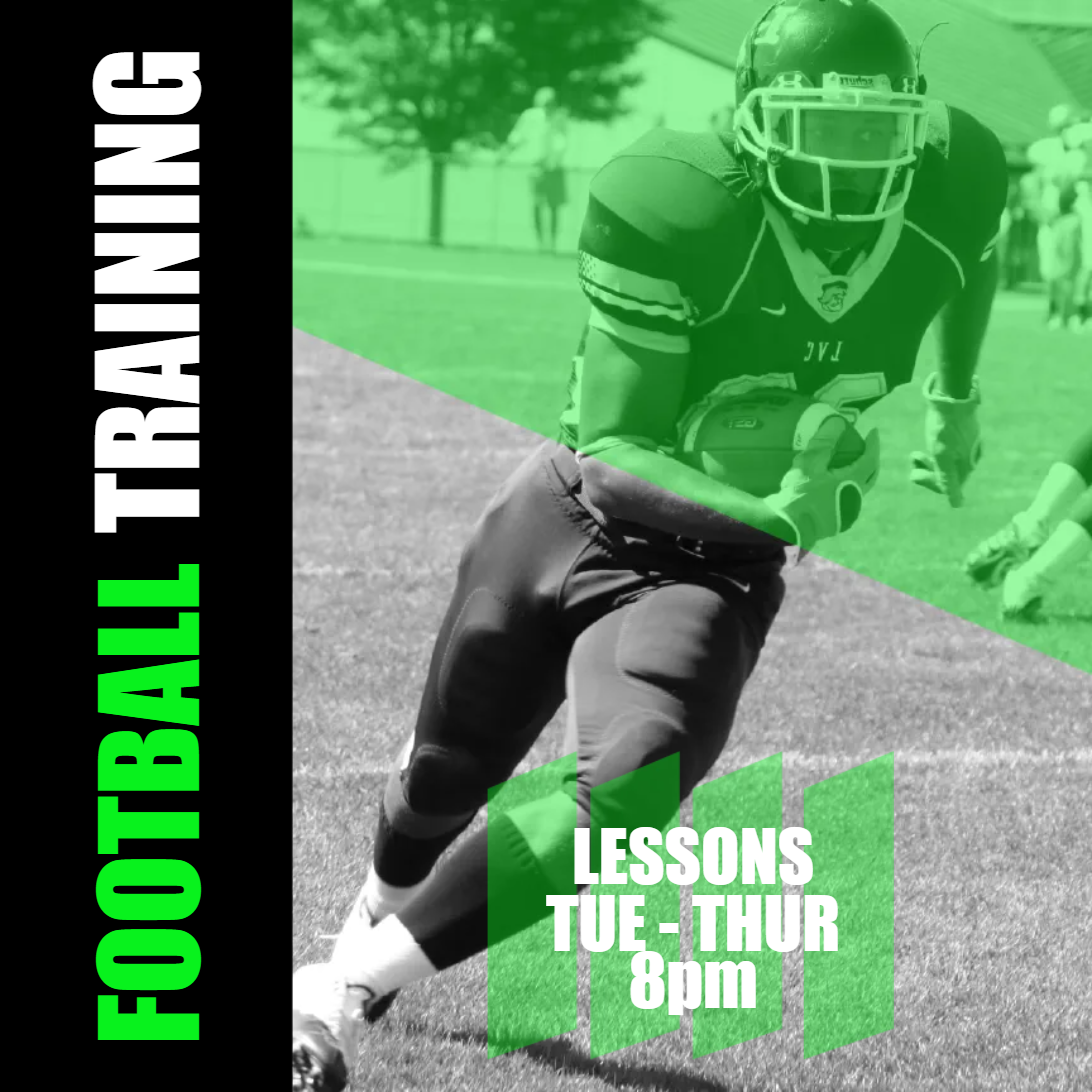 Custom Outdoor Yard Signs Multiple Sizes Football Training