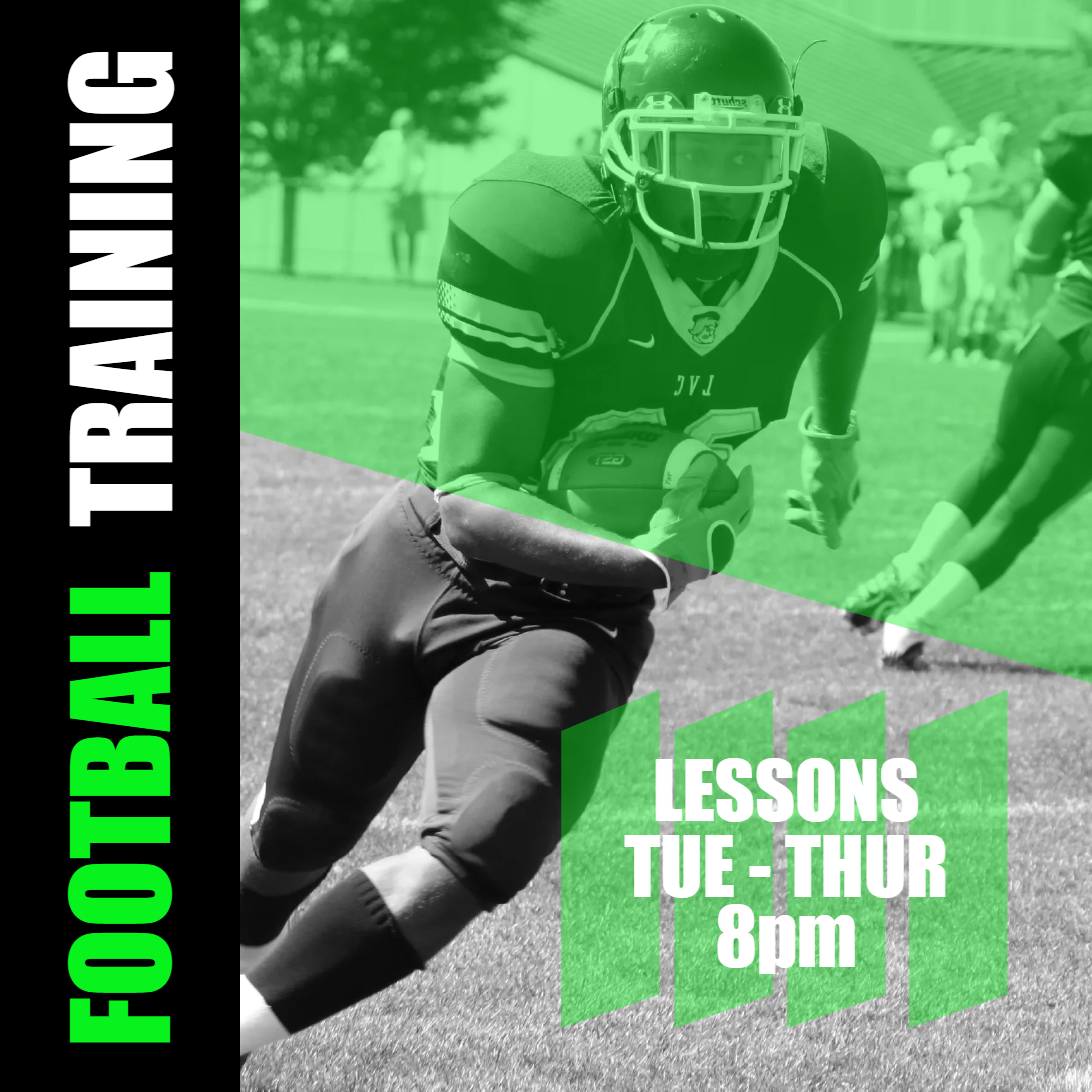 Custom Outdoor Yard Signs Multiple Sizes Football Training