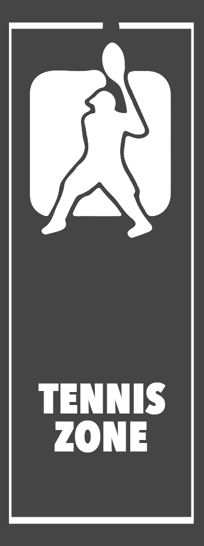 Custom Outdoor Yard Signs Multiple Sizes Tennis Zone