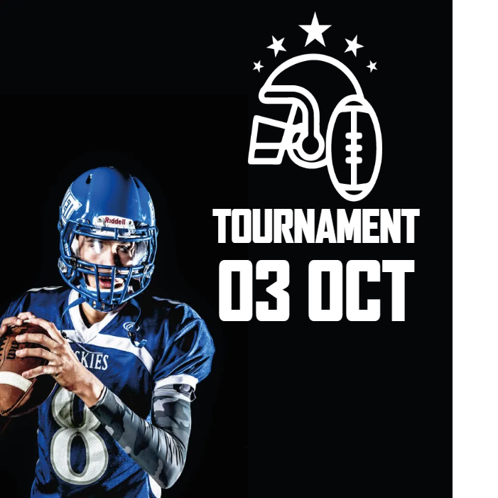 Custom Outdoor Yard Signs Multiple Sizes Tournament Football