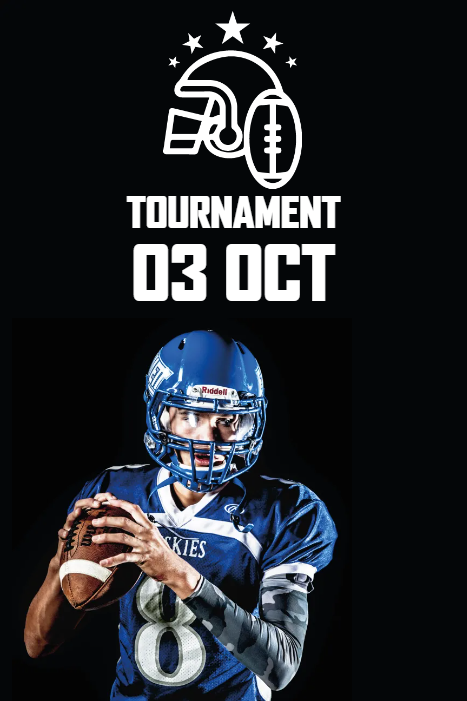 Custom Outdoor Yard Signs Multiple Sizes Tournament Football