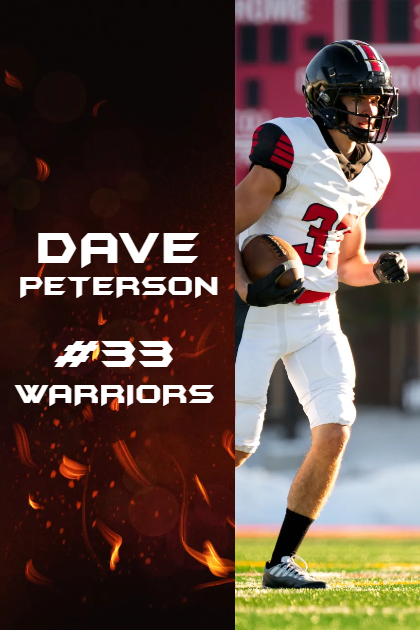 Custom Outdoor Yard Signs Multiple Sizes Athlete Name Number