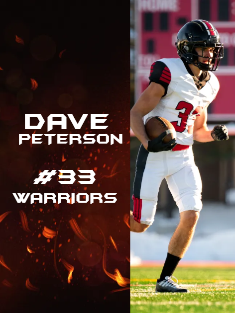 Custom Outdoor Yard Signs Multiple Sizes Athlete Name Number