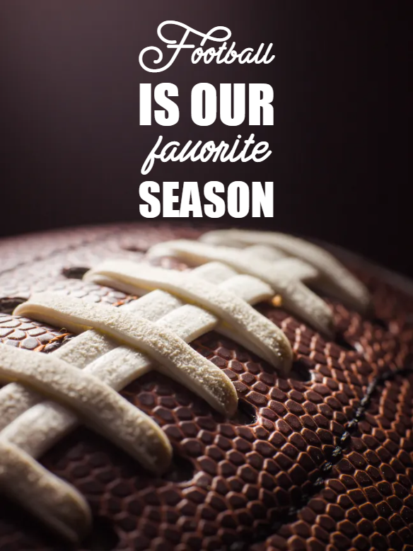 Custom Outdoor Yard Signs Multiple Sizes Football Season