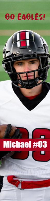 Custom Outdoor Yard Signs Multiple Sizes Athlete Name Number 2