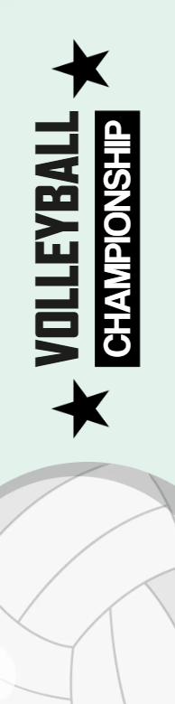 Custom Outdoor Yard Signs Multiple Sizes Volleyball Championship