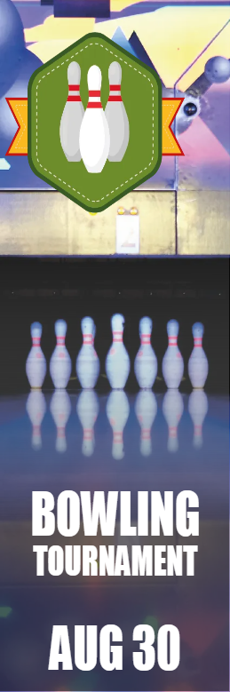Custom Outdoor Yard Signs Multiple Sizes Bowling Tournament