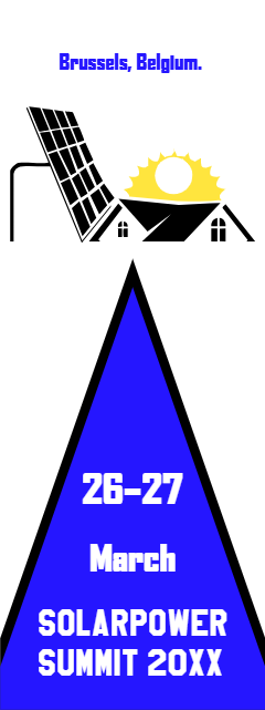 Custom Outdoor Yard Signs Multiple Sizes Solar Power Summit 20XX