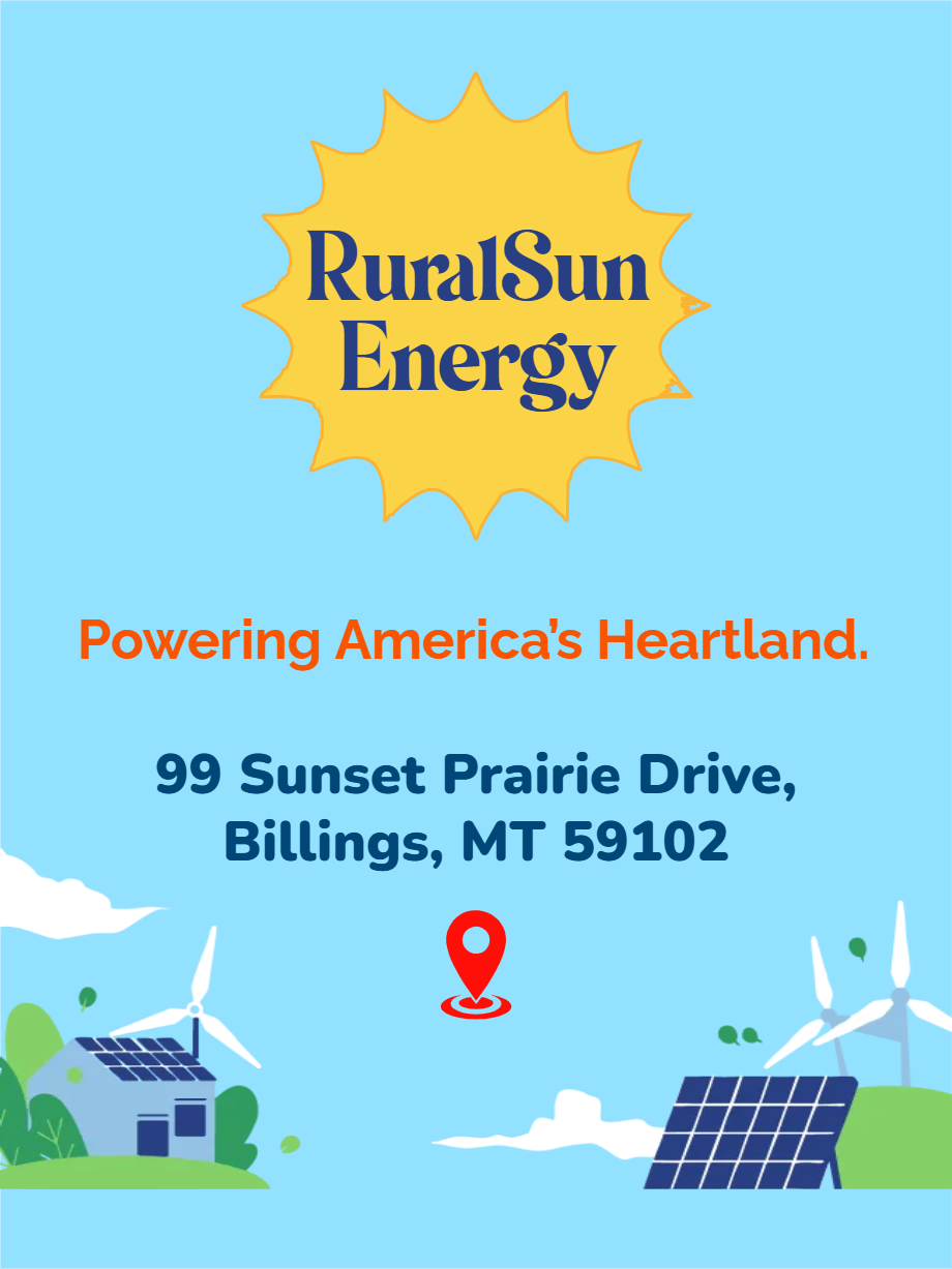 Custom Outdoor Yard Signs Multiple Sizes Rural Sun Energy