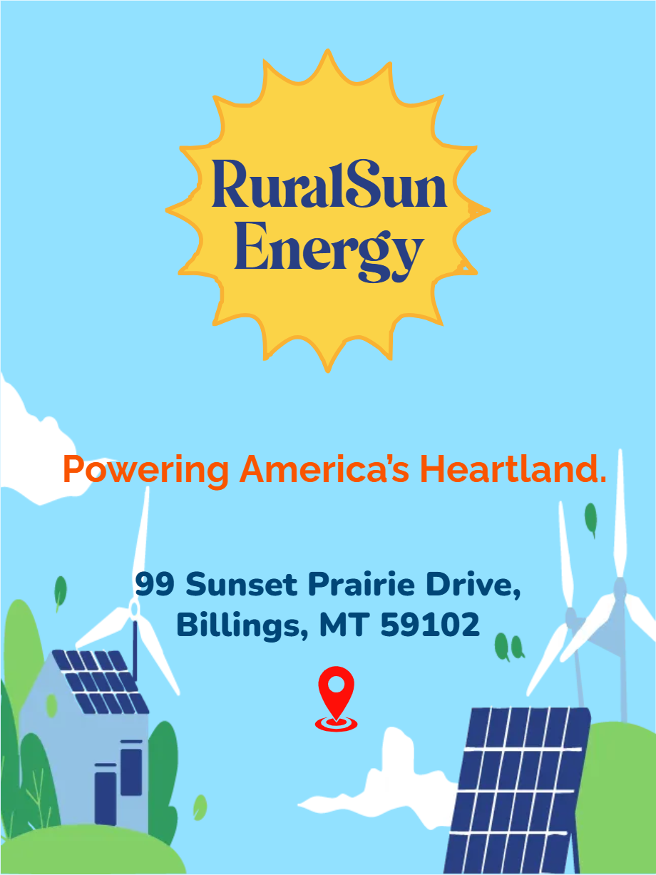 Custom Outdoor Yard Signs Multiple Sizes Rural Sun Energy