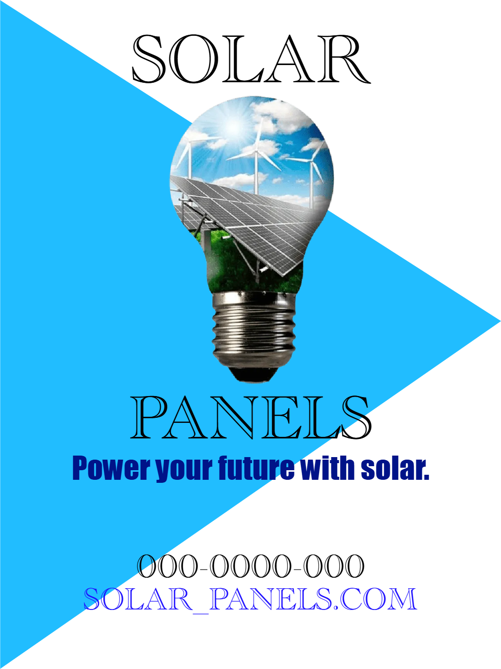 Custom Outdoor Yard Signs Multiple Sizes Power your Future With Solar