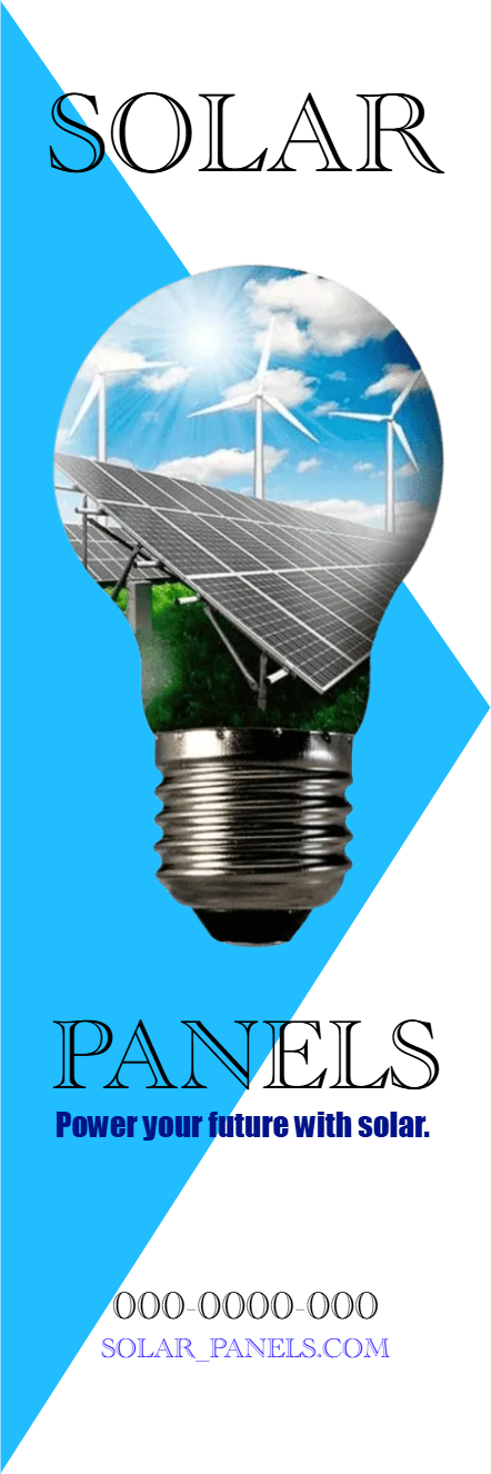 Custom Outdoor Yard Signs Multiple Sizes Power your Future With Solar