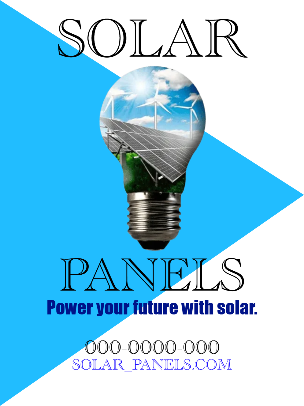 Custom Outdoor Yard Signs Multiple Sizes Power your Future With Solar