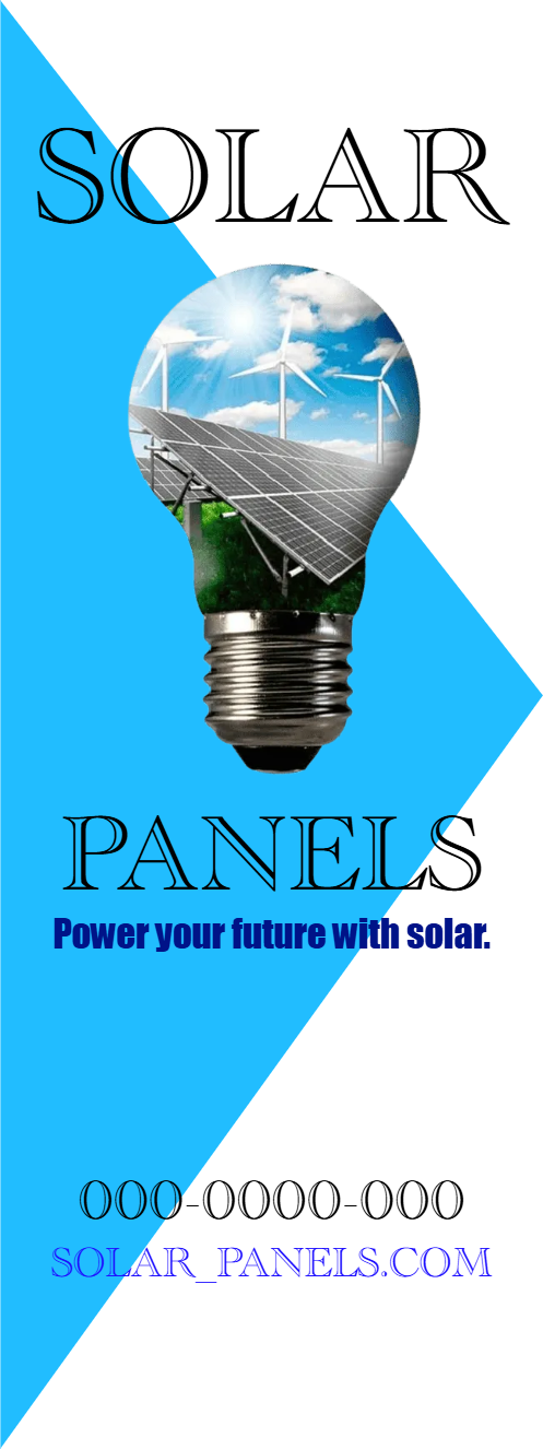 Custom Outdoor Yard Signs Multiple Sizes Power your Future With Solar