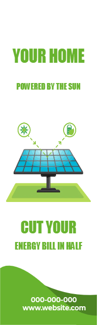 Custom Outdoor Yard Signs Multiple Sizes Cut Your Energy Bill in Half