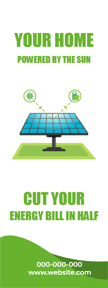 Custom Outdoor Yard Signs Multiple Sizes Cut Your Energy Bill in Half