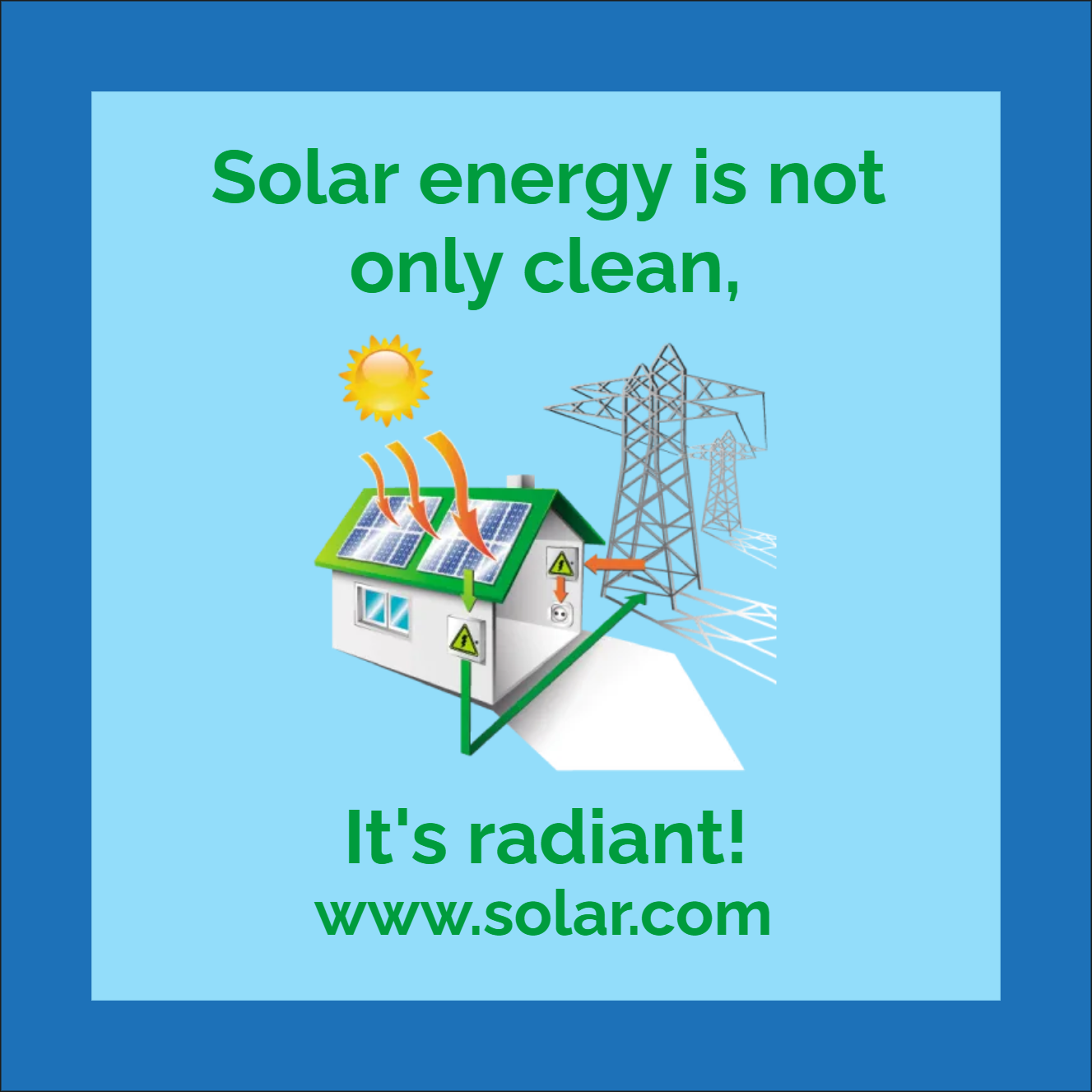 Custom Outdoor Yard Signs Multiple Sizes Solar Energy